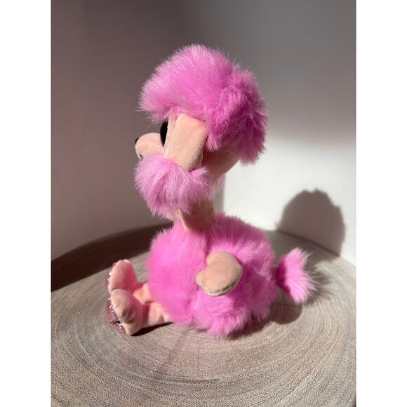Camilla Ty Beanie Boos Pink Poodle Dog Stuffed Animal Plush Toy - Picture 3 of 8